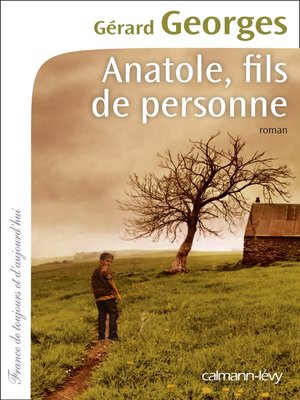 cover image of Anatole, fils de personne